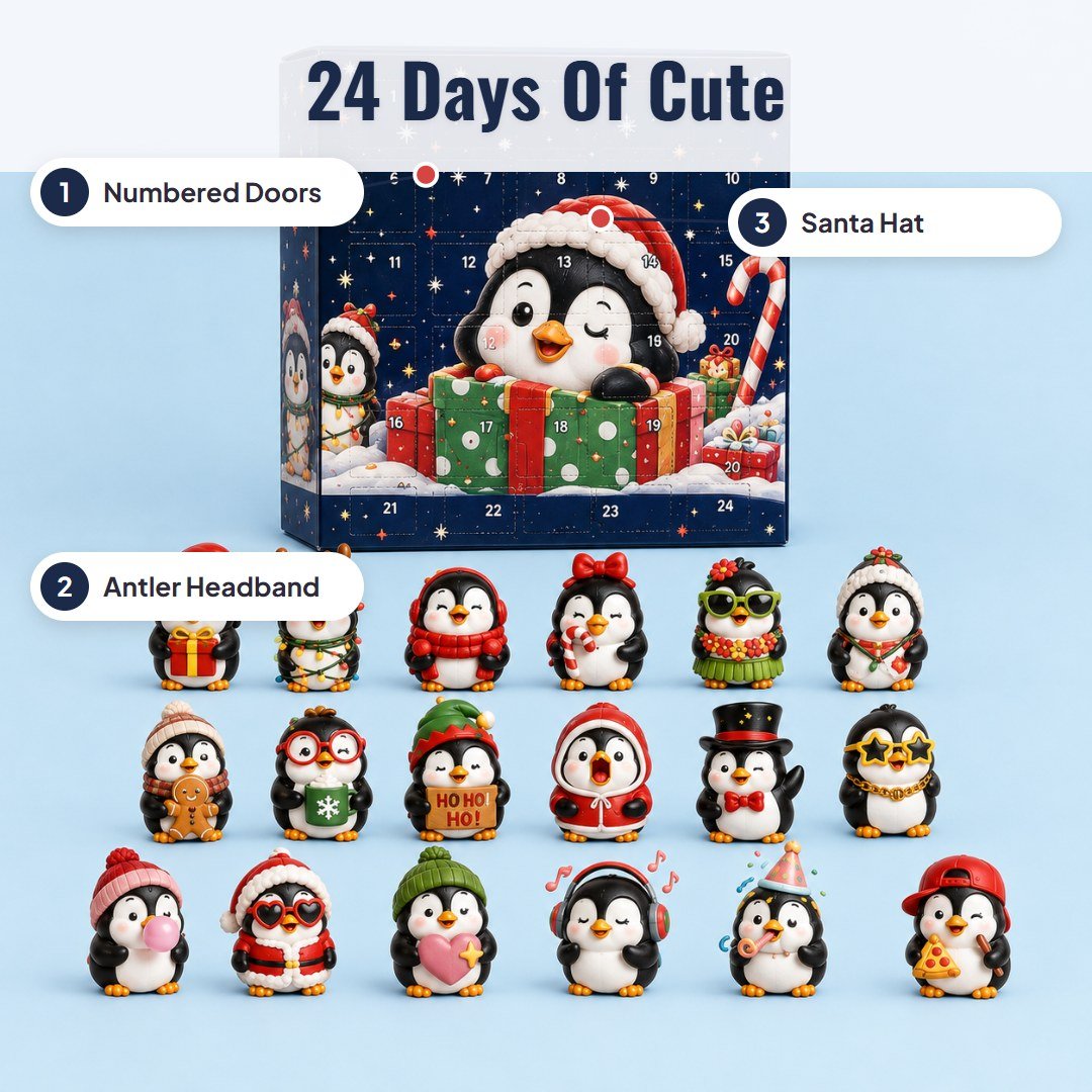 Penlo™ Penguin Advent Calendar