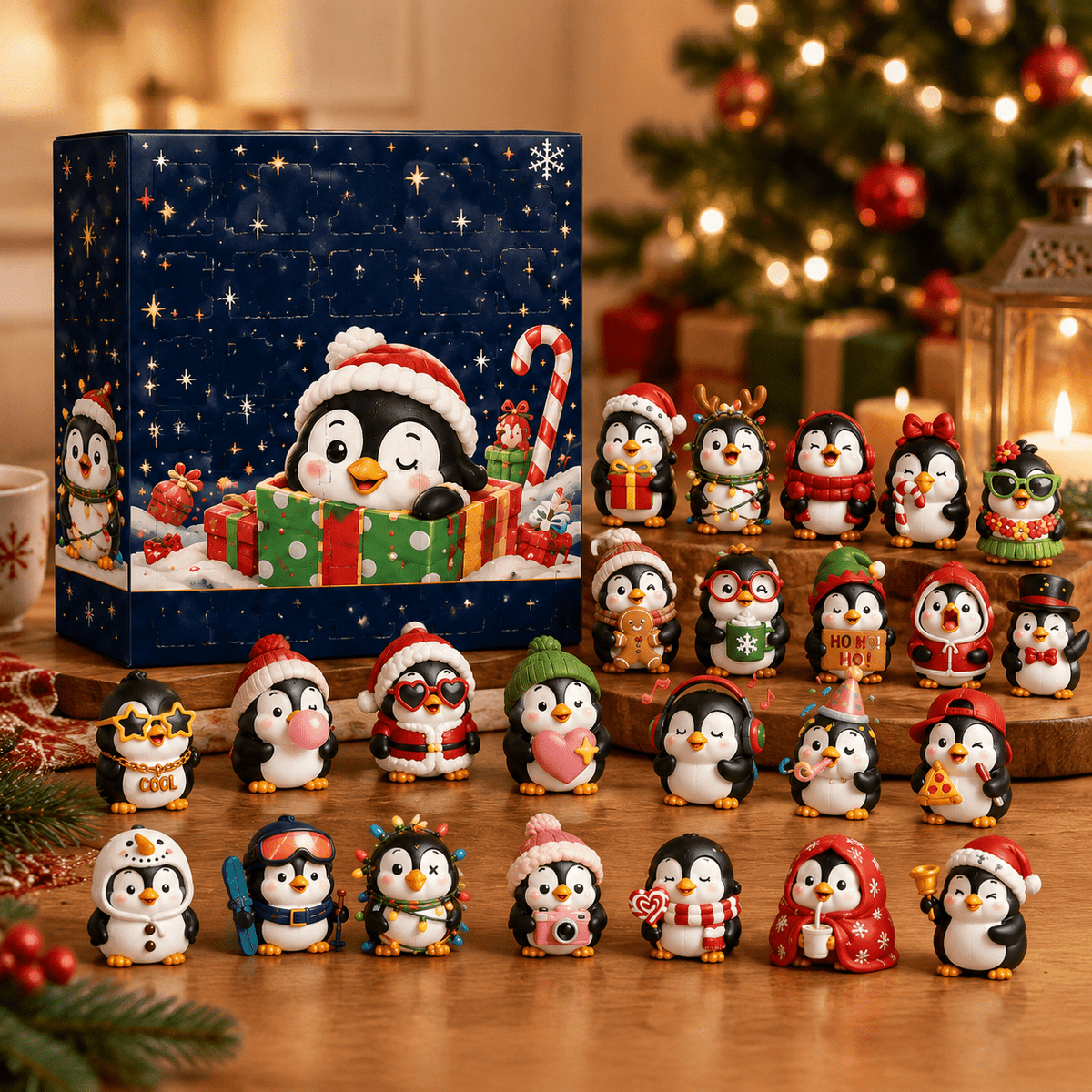 Penlo™ Penguin Advent Calendar - Hartwella