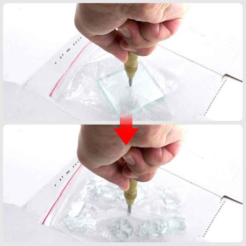 Penta Center Punch | Spring - Loaded Precision Tool - Hartwella