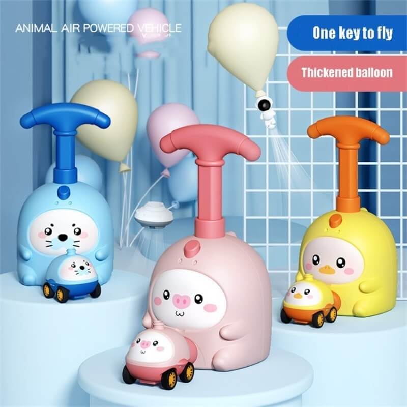 Pico Balloon - Powered Toy Car | Educational, Safe, Fun Design - Hartwella
