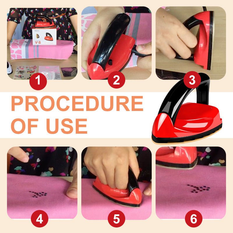Pico Mini Iron | Lightweight, Multi-Functional Travel Iron - Hartwella