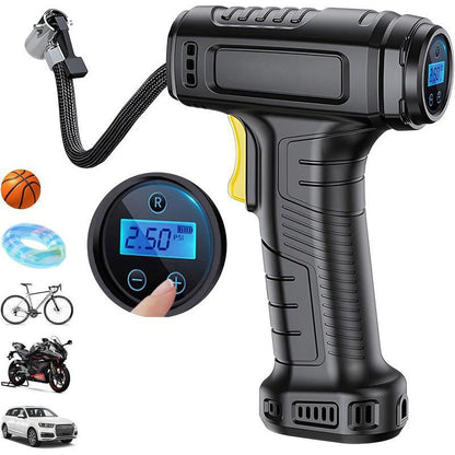 Pico Portable Air Compressor | Cordless, Digital Display, Fast Inflation - Hartwella