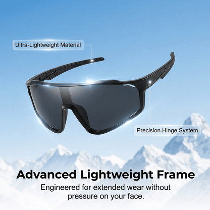 Pico Sports Glasses | Photochromic, Panoramic Vision, Anti - Slip Fit - Hartwella
