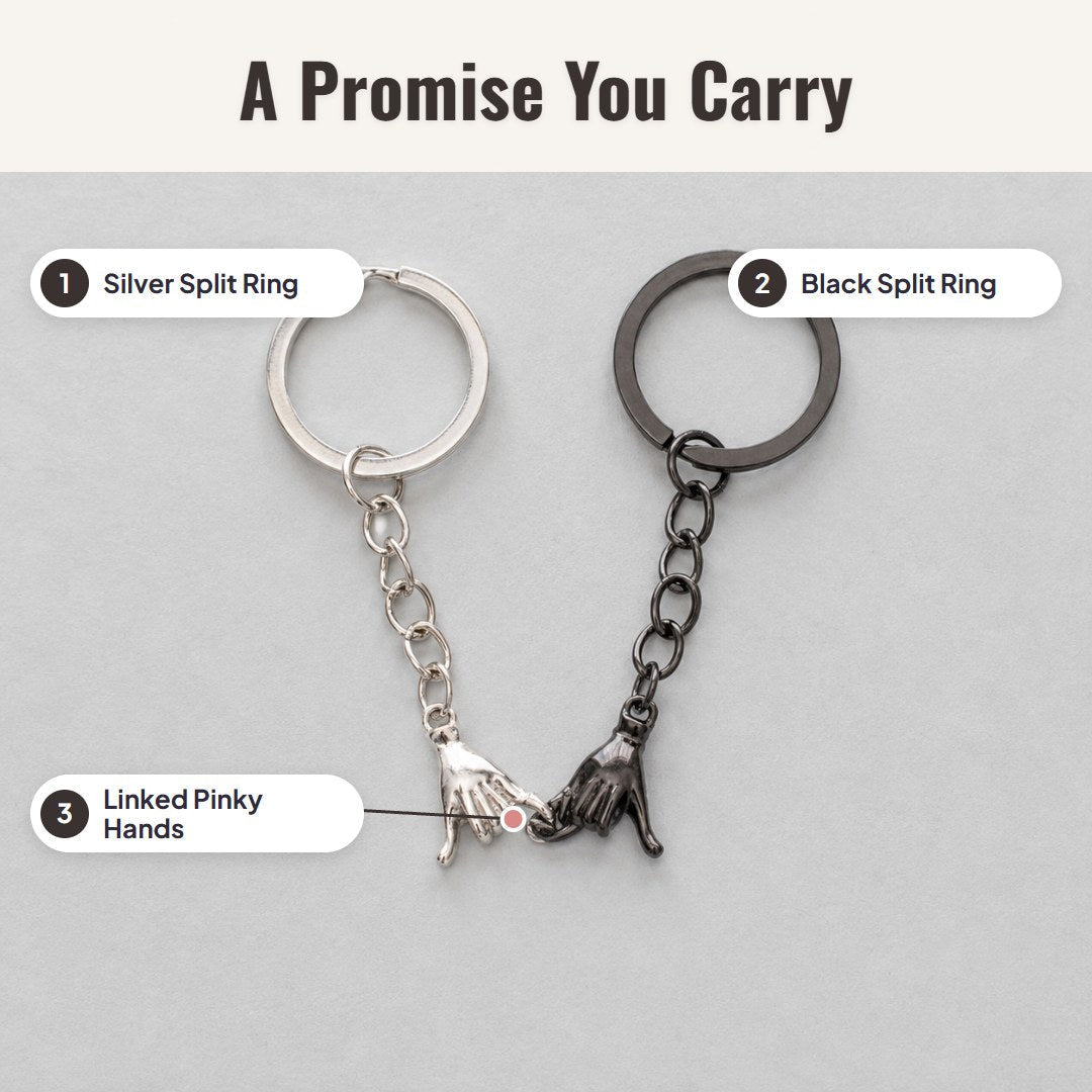 Pinkio™ Pinky Promise Keychains - Hartwella