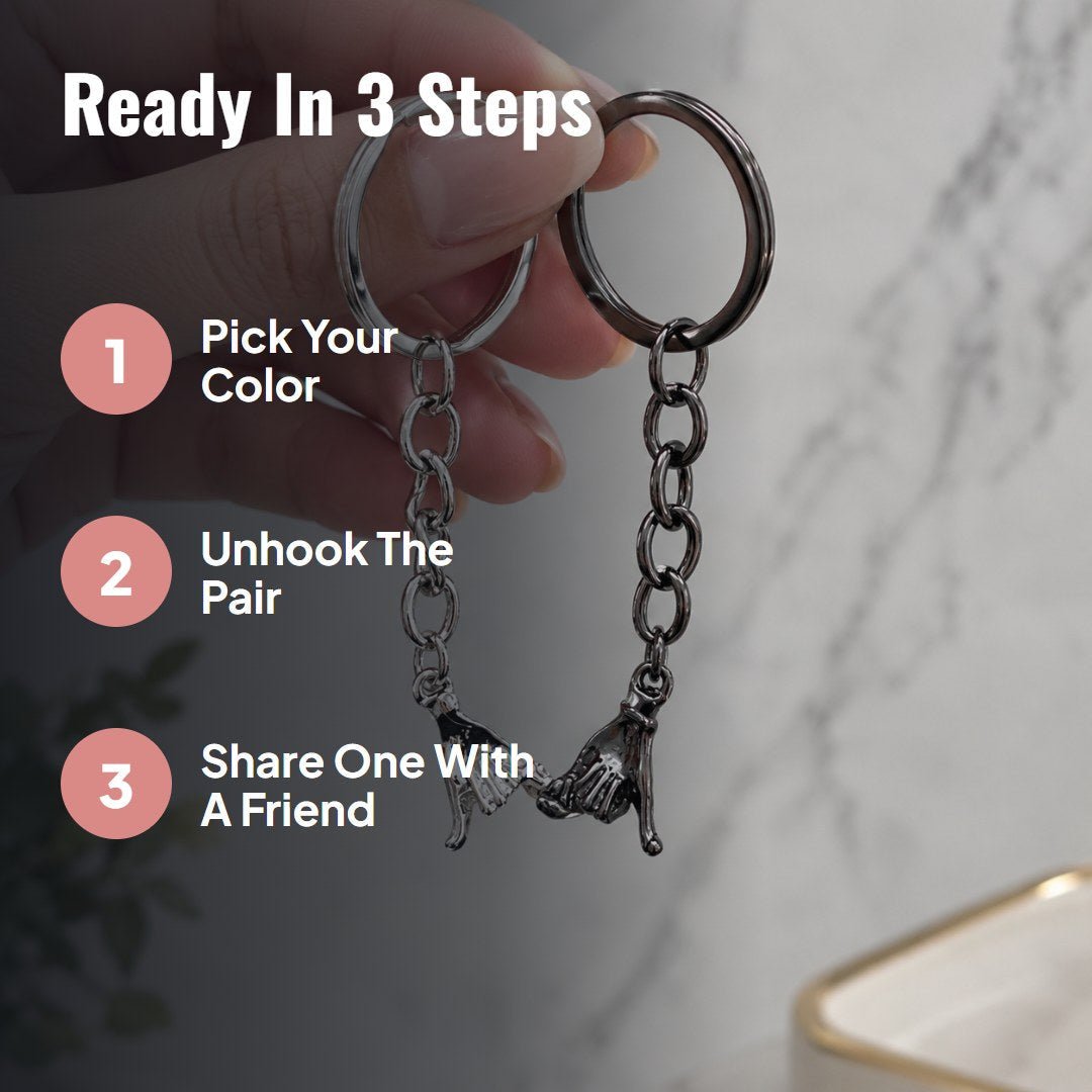 Pinkio™ Pinky Promise Keychains - Hartwella