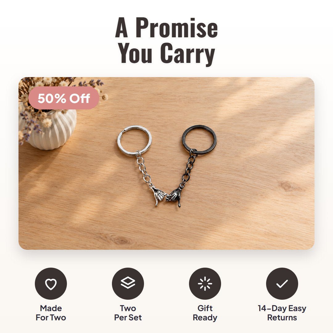 Pinkio™ Pinky Promise Keychains - Hartwella