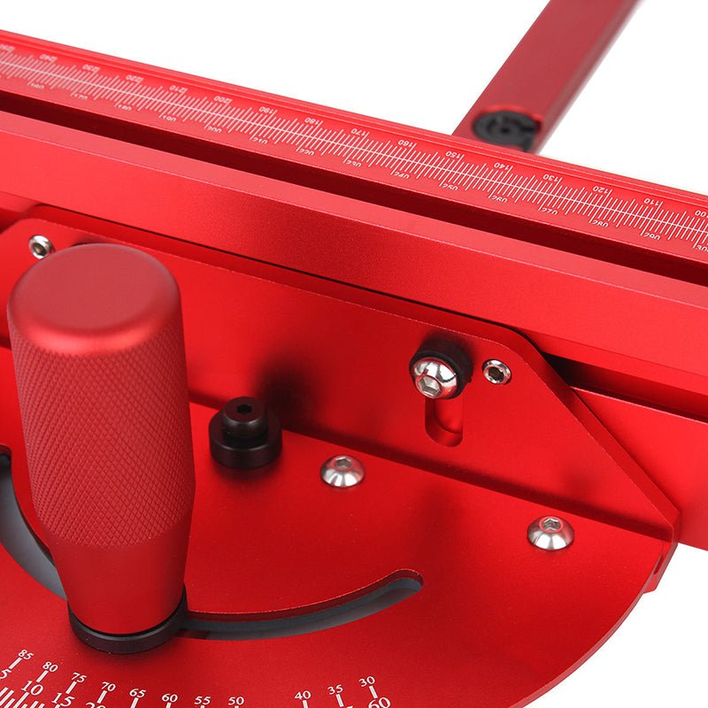 Pinnacle Miter Gauge | Precision Aluminum, Adjustable Angle - Hartwella