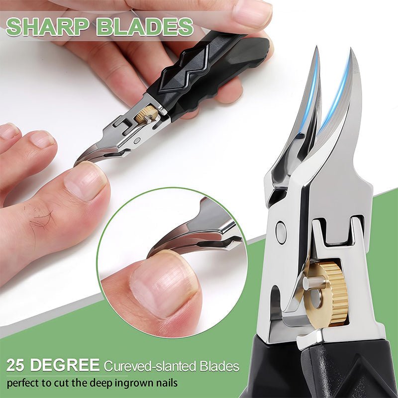 Pinnacle Toenail Clippers | Surgical - Grade Stainless Steel - Hartwella