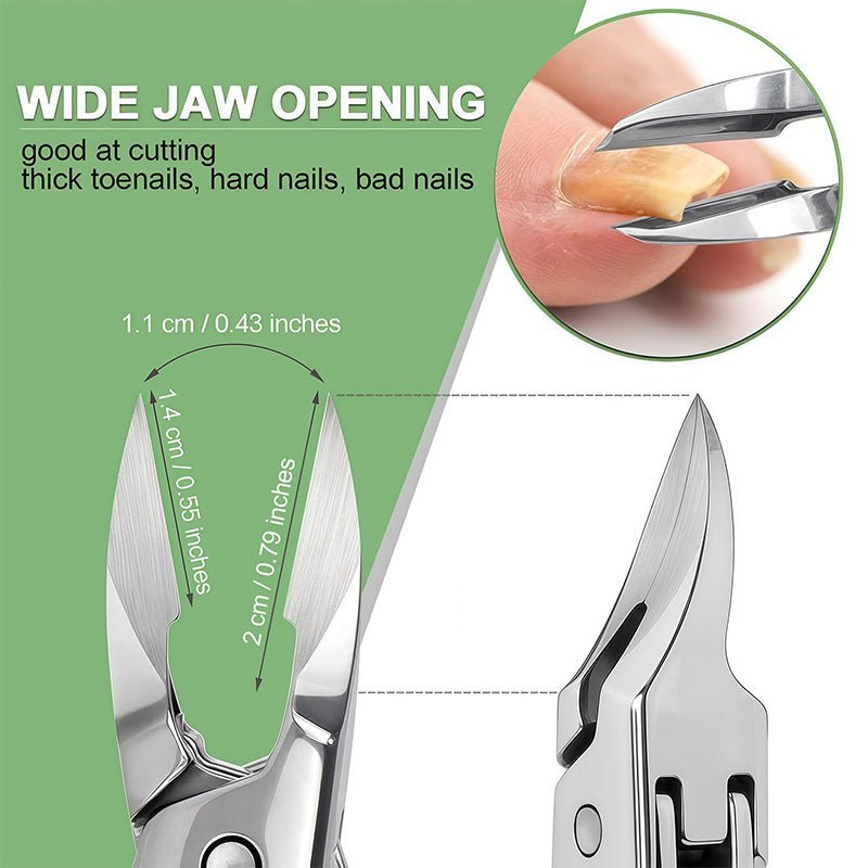 Pinnacle Toenail Clippers | Surgical - Grade Stainless Steel - Hartwella