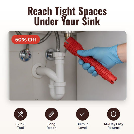 Pipora™ 8-in-1 Sink Wrench - Hartwella