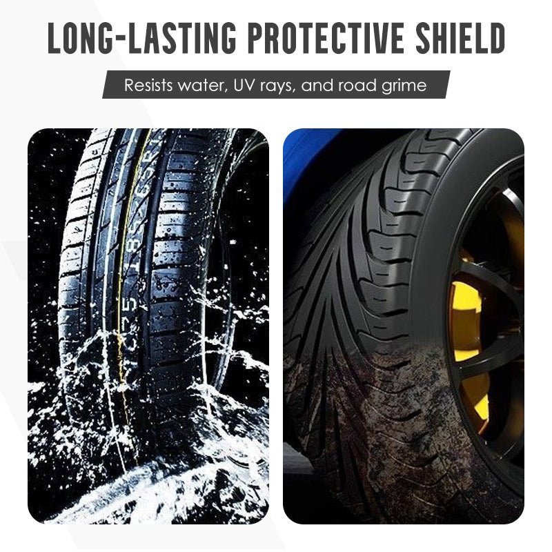 Plexi Tyre Shine Spray | Advanced Protection, Instant Black Finish - Hartwella