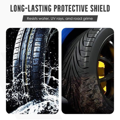 Plexi Tyre Shine Spray | Advanced Protection, Instant Black Finish - Hartwella