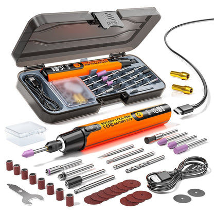 Polo Electric Polishing Kit | 6 - Speed Control, 16,000 RPM Motor - Hartwella