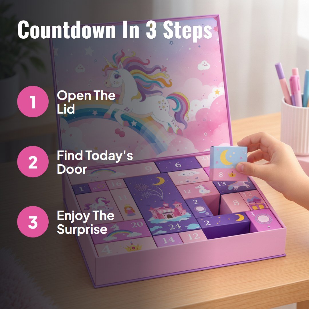 Ponira™ Unicorn Advent Calendar