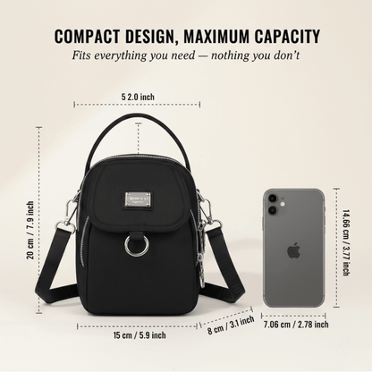 Porteva Crossbody Bag | Waterproof, Multi-Pocket Design for Women - Hartwella
