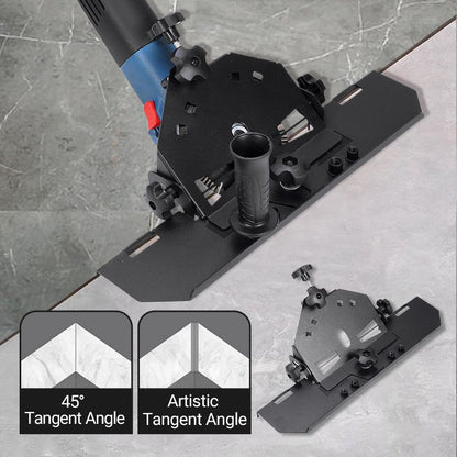 Primo Angle Grinder Stand | Metal, 45° Chamfer Cutting, Universal Compatibility - Hartwella