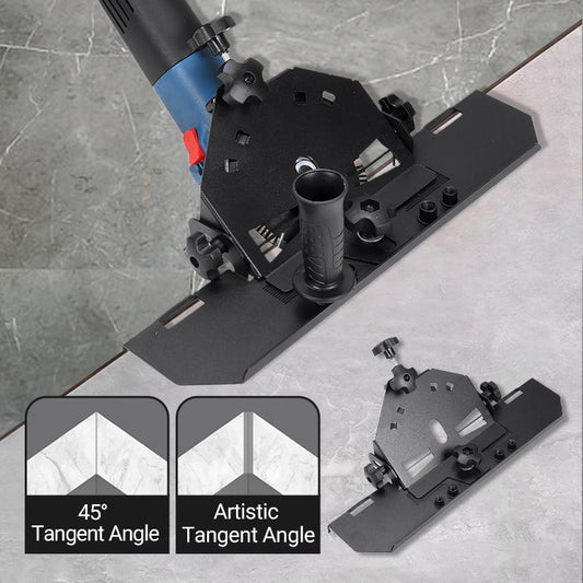 Primo Angle Grinder Stand | Metal, 45° Chamfer Cutting, Universal Compatibility - Hartwella