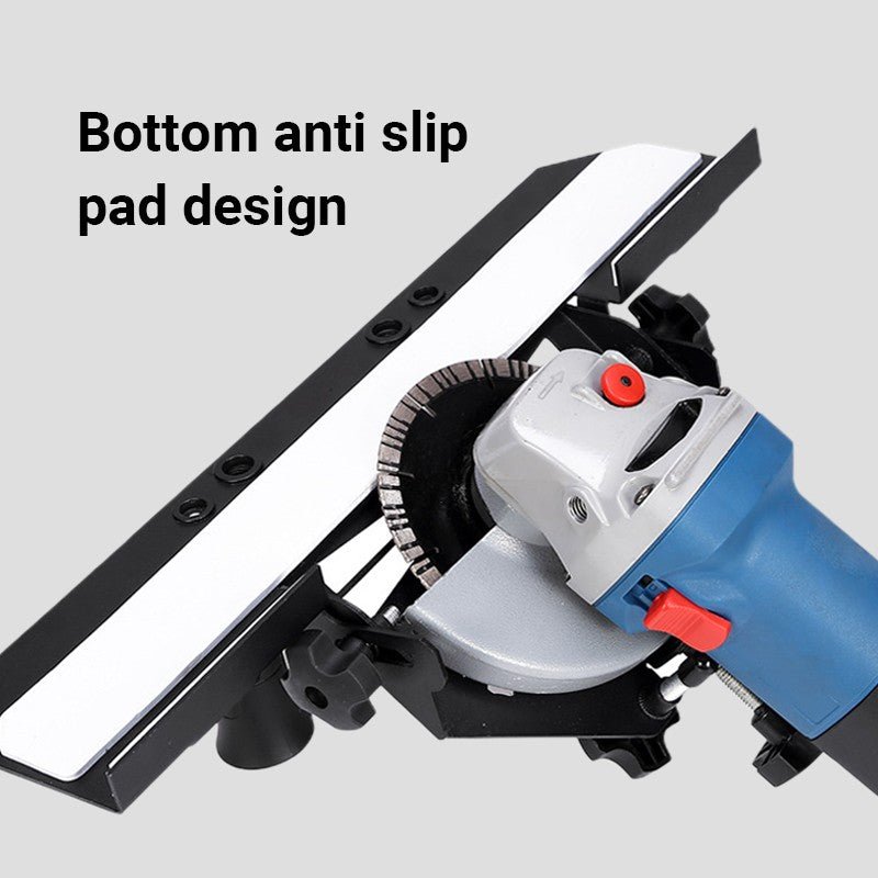 Primo Angle Grinder Stand | Metal, 45° Chamfer Cutting, Universal Compatibility - Hartwella