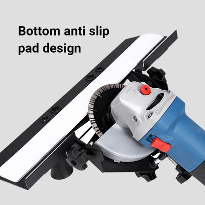 Primo Angle Grinder Stand | Metal, 45° Chamfer Cutting, Universal Compatibility - Hartwella