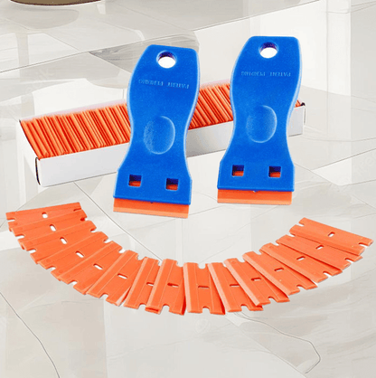 Primo Razor Blade Scraper | Durable Plastic, Ergonomic Handle - Hartwella