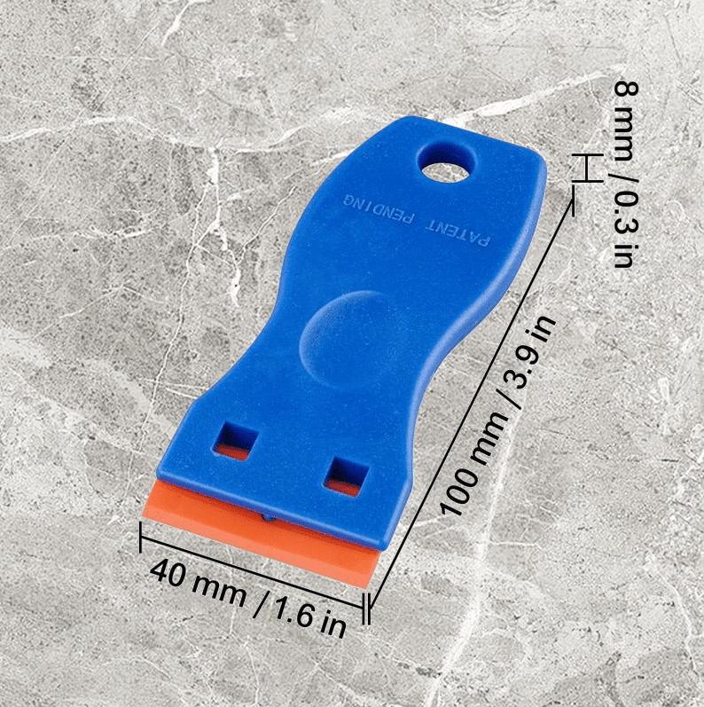 Primo Razor Blade Scraper | Durable Plastic, Ergonomic Handle - Hartwella