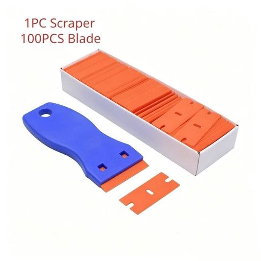 Primo Razor Blade Scraper | Durable Plastic, Ergonomic Handle - Hartwella