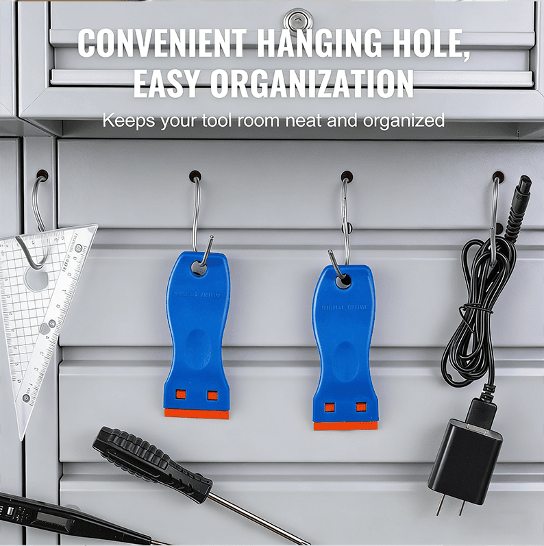 Primo Razor Blade Scraper | Durable Plastic, Ergonomic Handle - Hartwella
