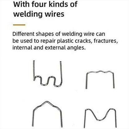 ProWeld Crack Repair Machine | 400-Piece Welding Wire Set - Hartwella