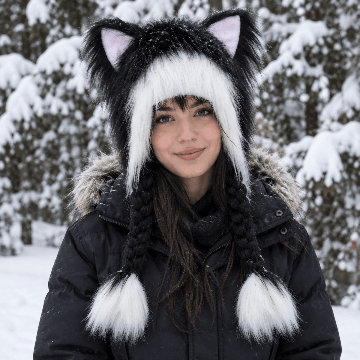 Puffly™ Fluffy Cat Ear Hat