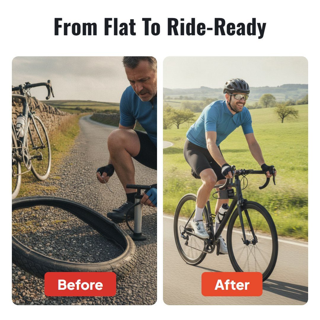 Pumpix™ Mini Portable Electric Bike Pump - Hartwella