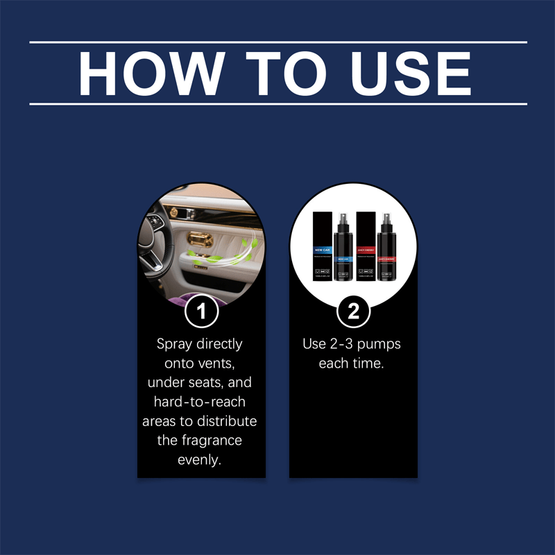 Pura Car Air Freshener Spray | Long - Lasting, Subtle Scent - Hartwella