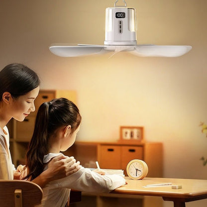 Pura Ceiling Fan | Remote Control, Adjustable LED Light - Hartwella