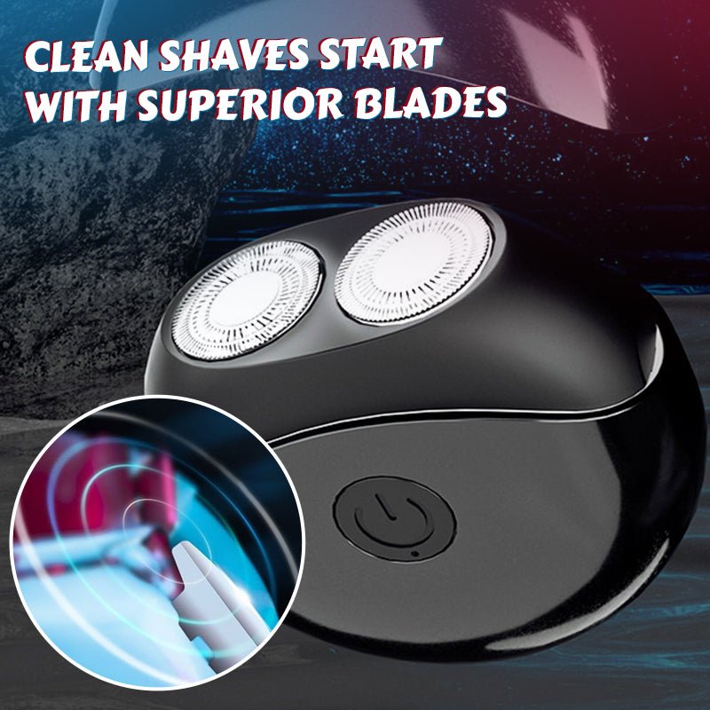 Pura Electric Shaver | Waterproof, Compact Design, Dual - Ring Foils - Hartwella