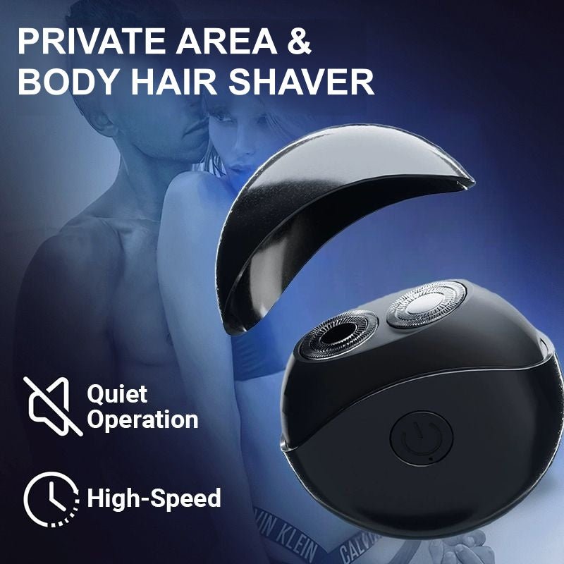 Pura Electric Shaver | Waterproof, Compact Design, Dual - Ring Foils - Hartwella