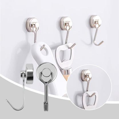 Pura Magnetic Hooks | Heavy - Duty, 360° Rotatable - Hartwella