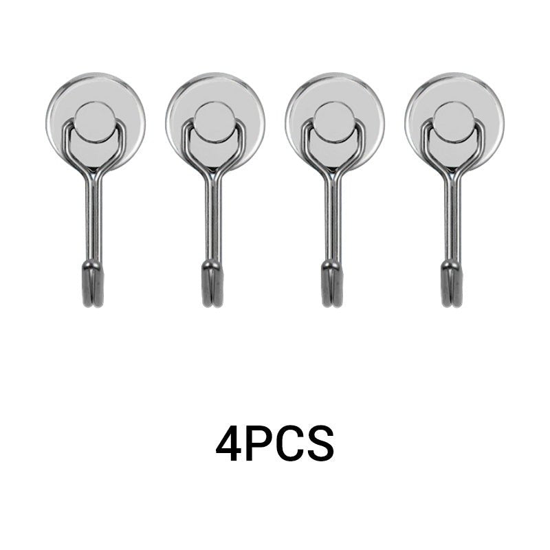 Pura Magnetic Hooks | Heavy - Duty, 360° Rotatable - Hartwella