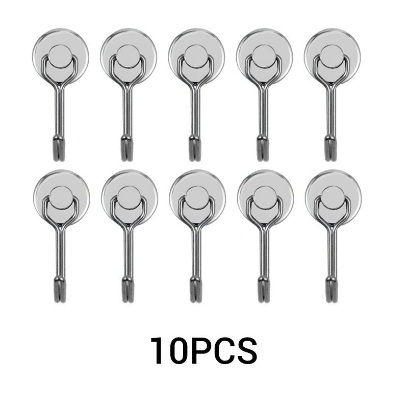 Pura Magnetic Hooks | Heavy - Duty, 360° Rotatable - Hartwella