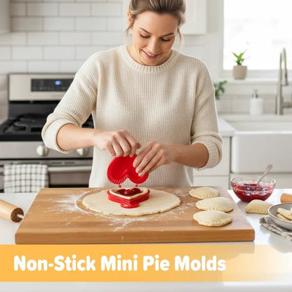 Pura Mini Pie Molds | Non-Stick ABS, Double-Sided Design - Hartwella