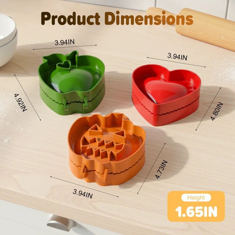 Pura Mini Pie Molds | Non-Stick ABS, Double-Sided Design - Hartwella