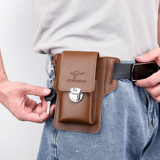 Pura Mobile Belt Bag | Waterproof, Durable PU Leather - Hartwella