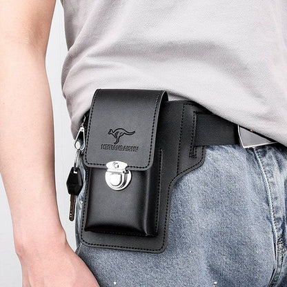 Pura Mobile Belt Bag | Waterproof, Durable PU Leather - Hartwella