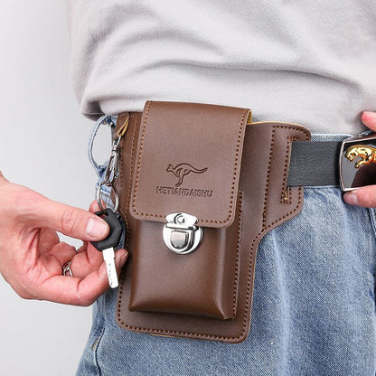 Pura Mobile Belt Bag | Waterproof, Durable PU Leather - Hartwella