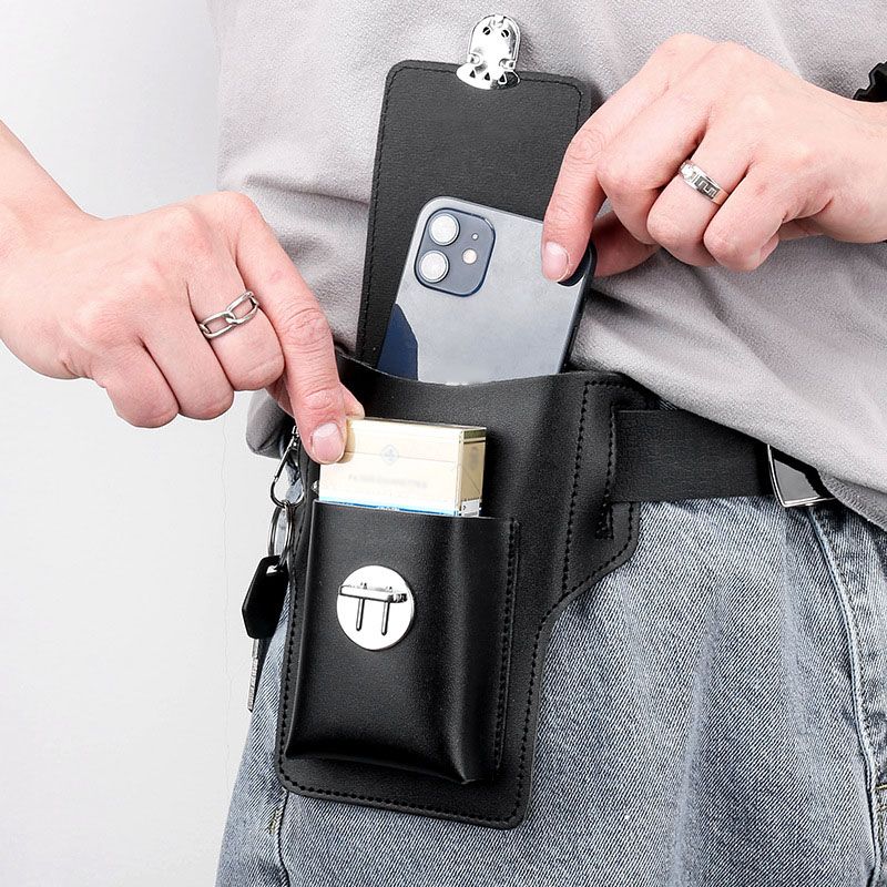 Pura Mobile Belt Bag | Waterproof, Durable PU Leather - Hartwella