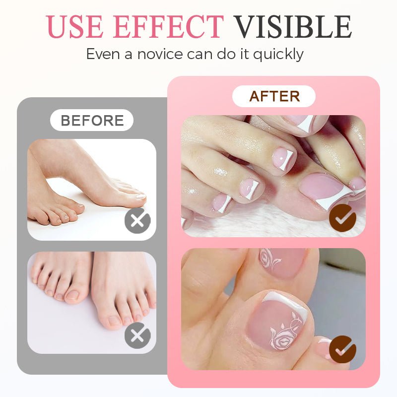 Pura Press - On Nails | Long - Lasting, Comfortable Fit - Hartwella