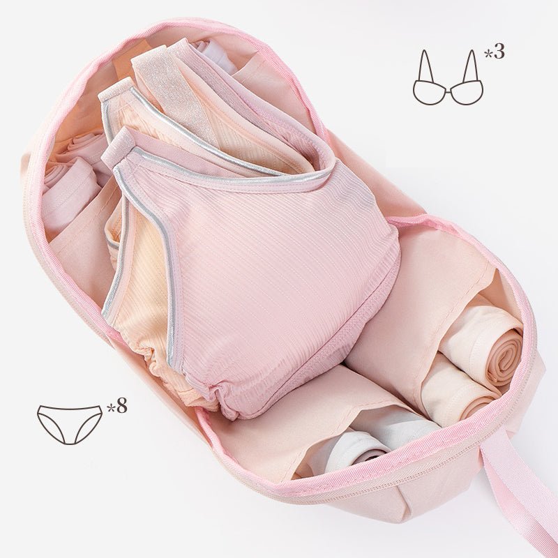 Pura Underwear Storage Bag | Unique Spherical Design, Durable Polyester - Hartwella