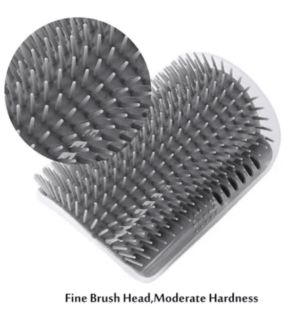 PurGroom Cat Brush | Self - Grooming, Stress Relief for Shedding - Hartwella