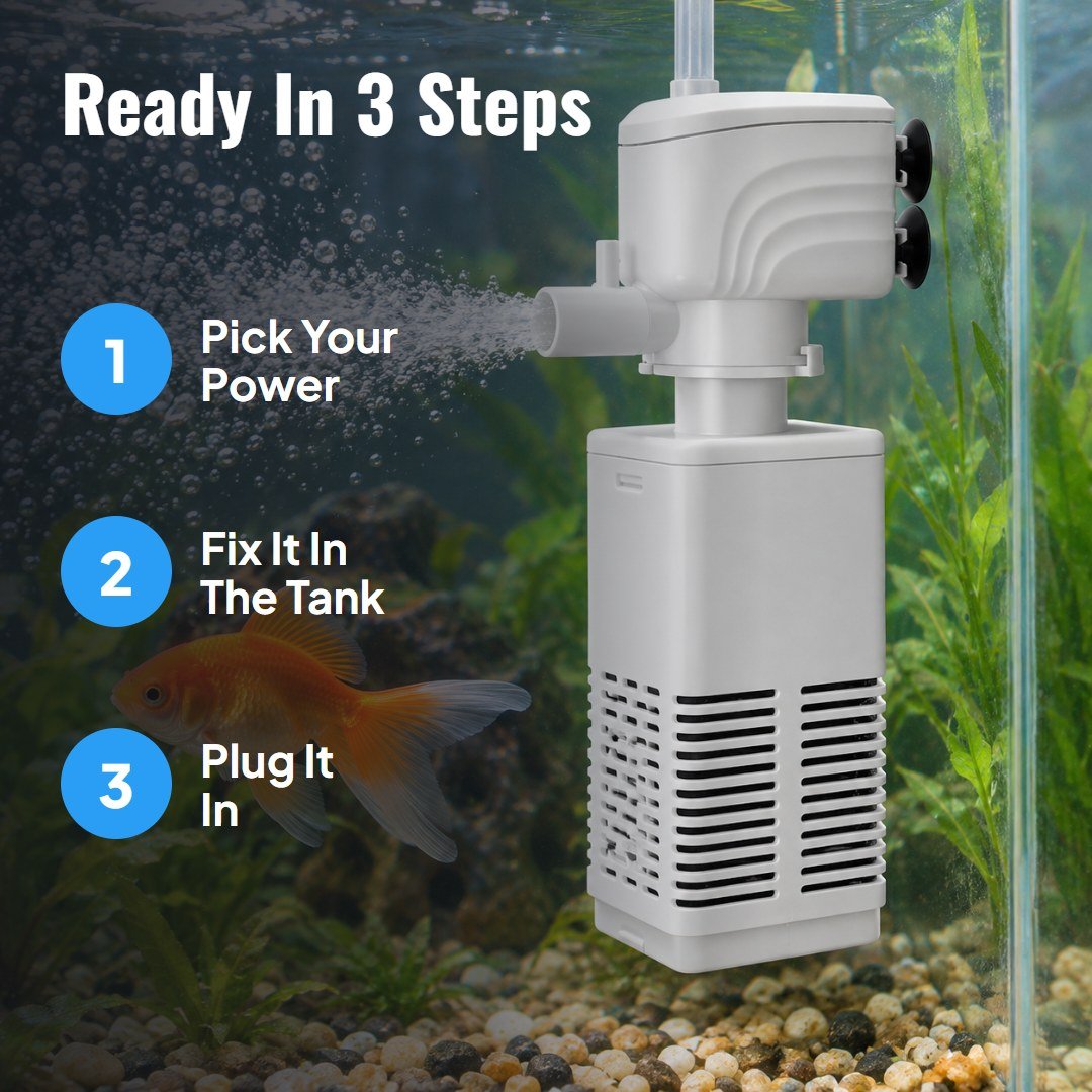 Purova™ 3-in-1 Aquarium Filter