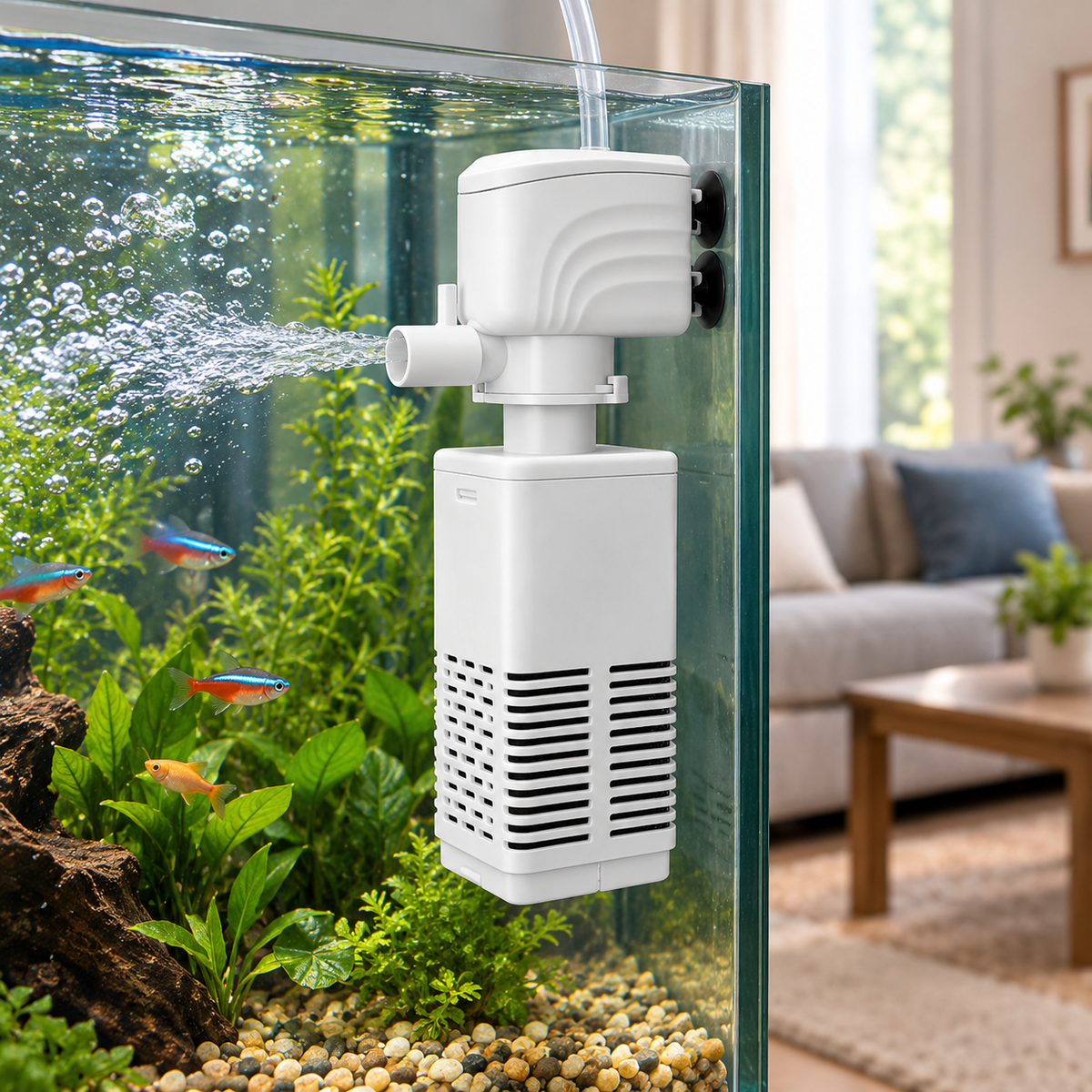 Purova™ 3-in-1 Aquarium Filter - Hartwella