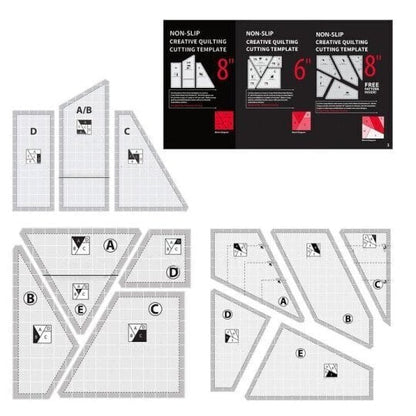QuiltMaster Cutting Template | Creative Pattern Design - Hartwella