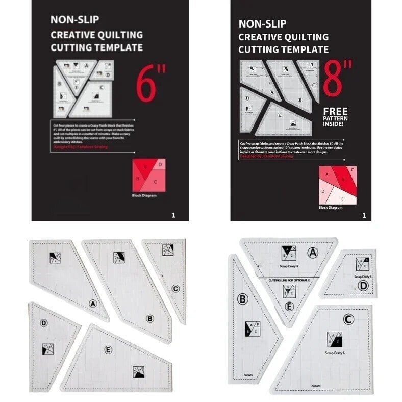QuiltMaster Cutting Template | Creative Pattern Design - Hartwella